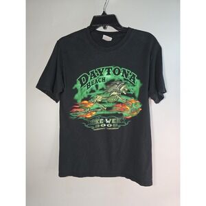 2004 Sturgis Motorcycle Rally Bike Week Vintage t-shirt men's S Biker